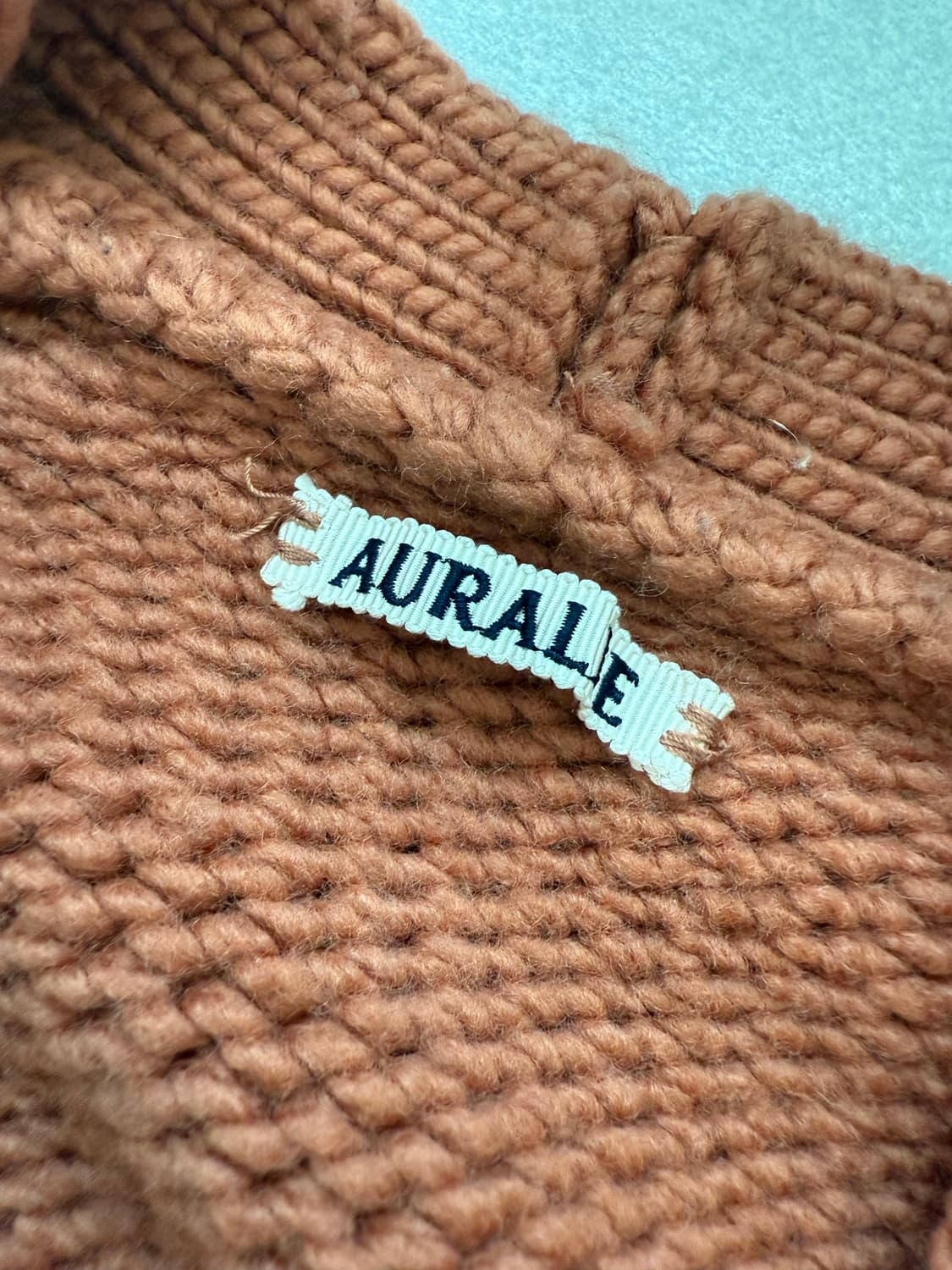 오라리 SUPER MILLED KNIT BIG CARDIGAN 상품이미지3