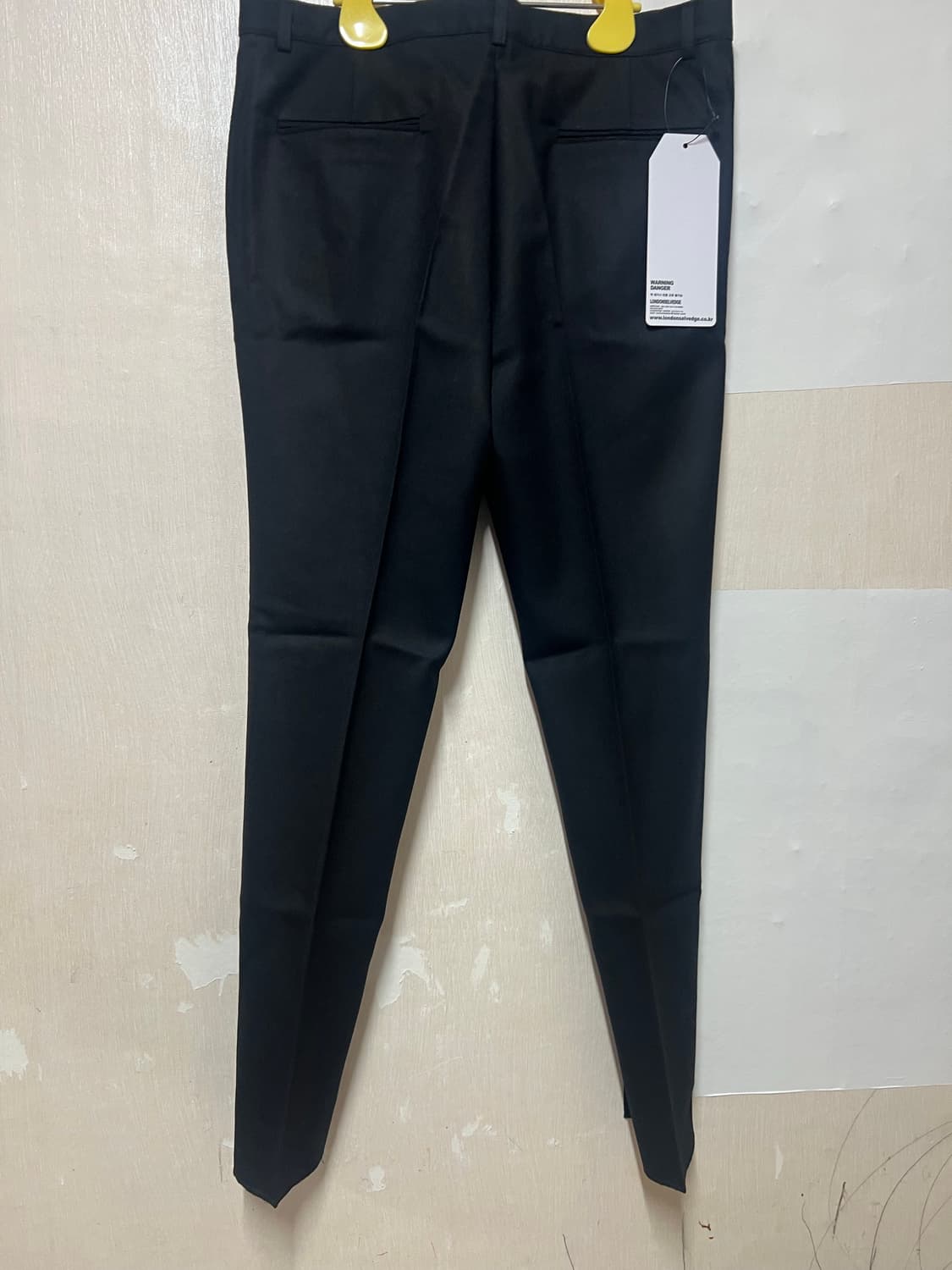 디스퀘어드2 블랙 슬랙스 48사이즈 년식오래된 빈티지 구매처:런던셀비지 상품이미지3