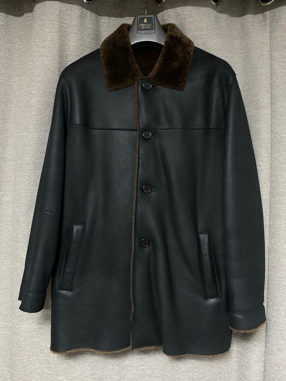 나나리치 레더 하프코트  50 상품이미지1