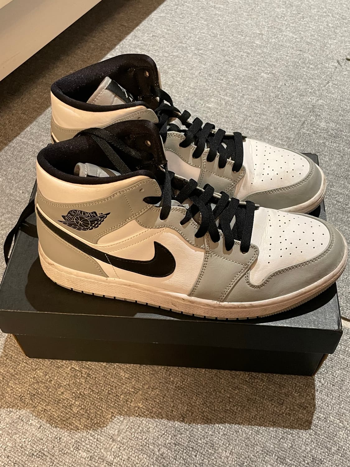 조던1 미드 스모크그레이[270] 상품이미지5