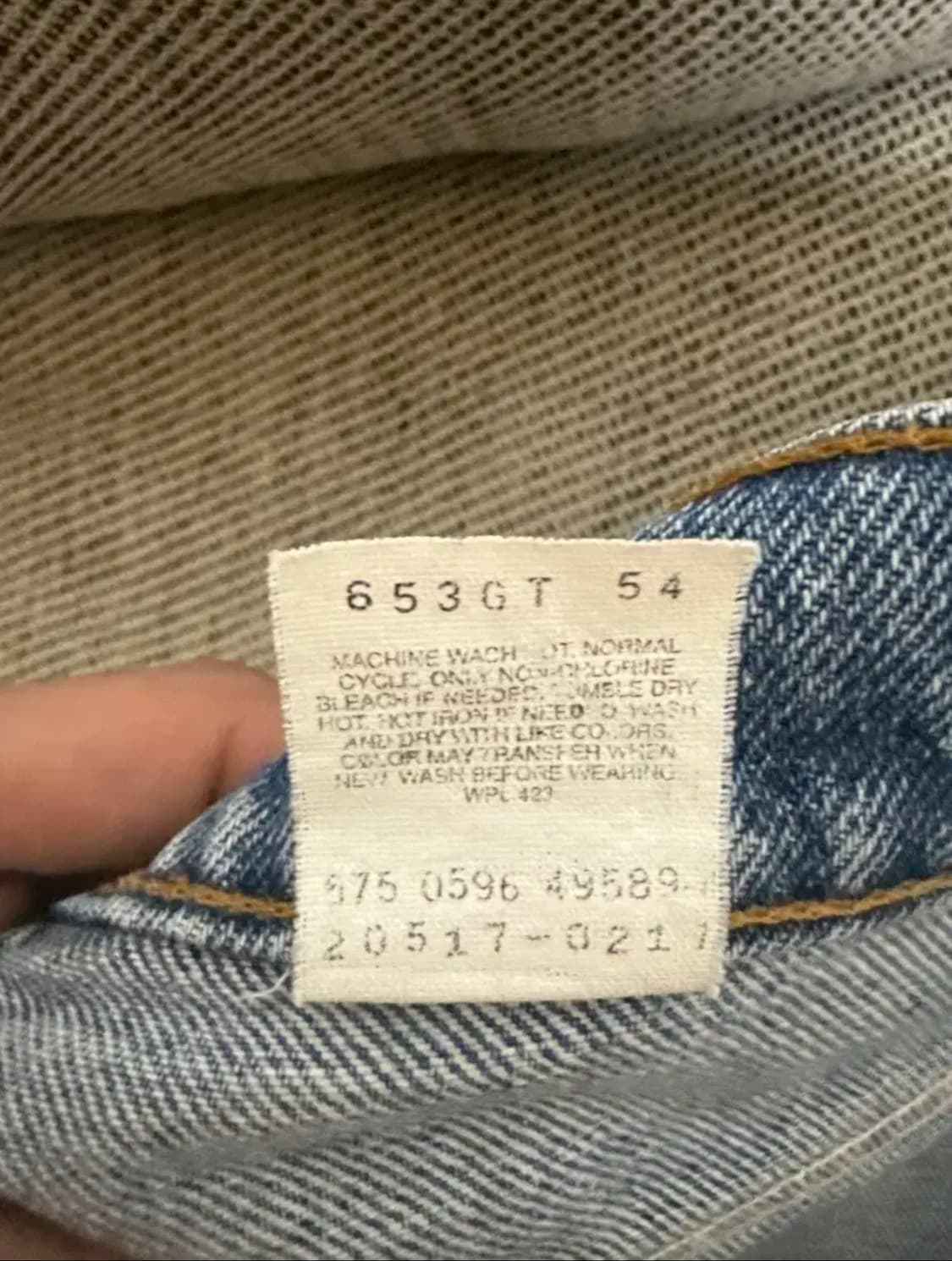 31사이즈 90s 리바이스 517  made in usa 상품이미지5