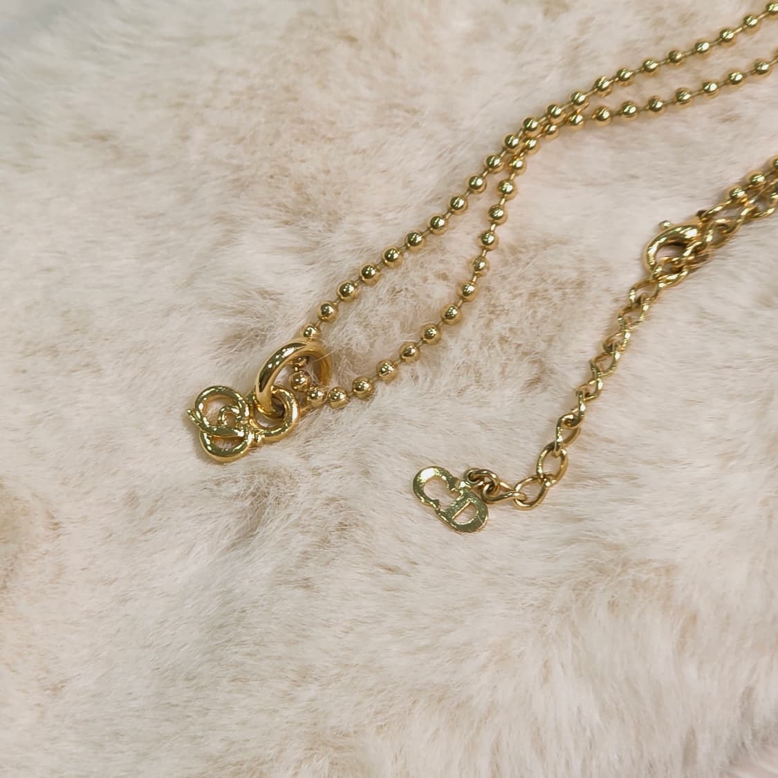 크리스찬 디올 미니 CD 로고 볼체인 목걸이 상품이미지3