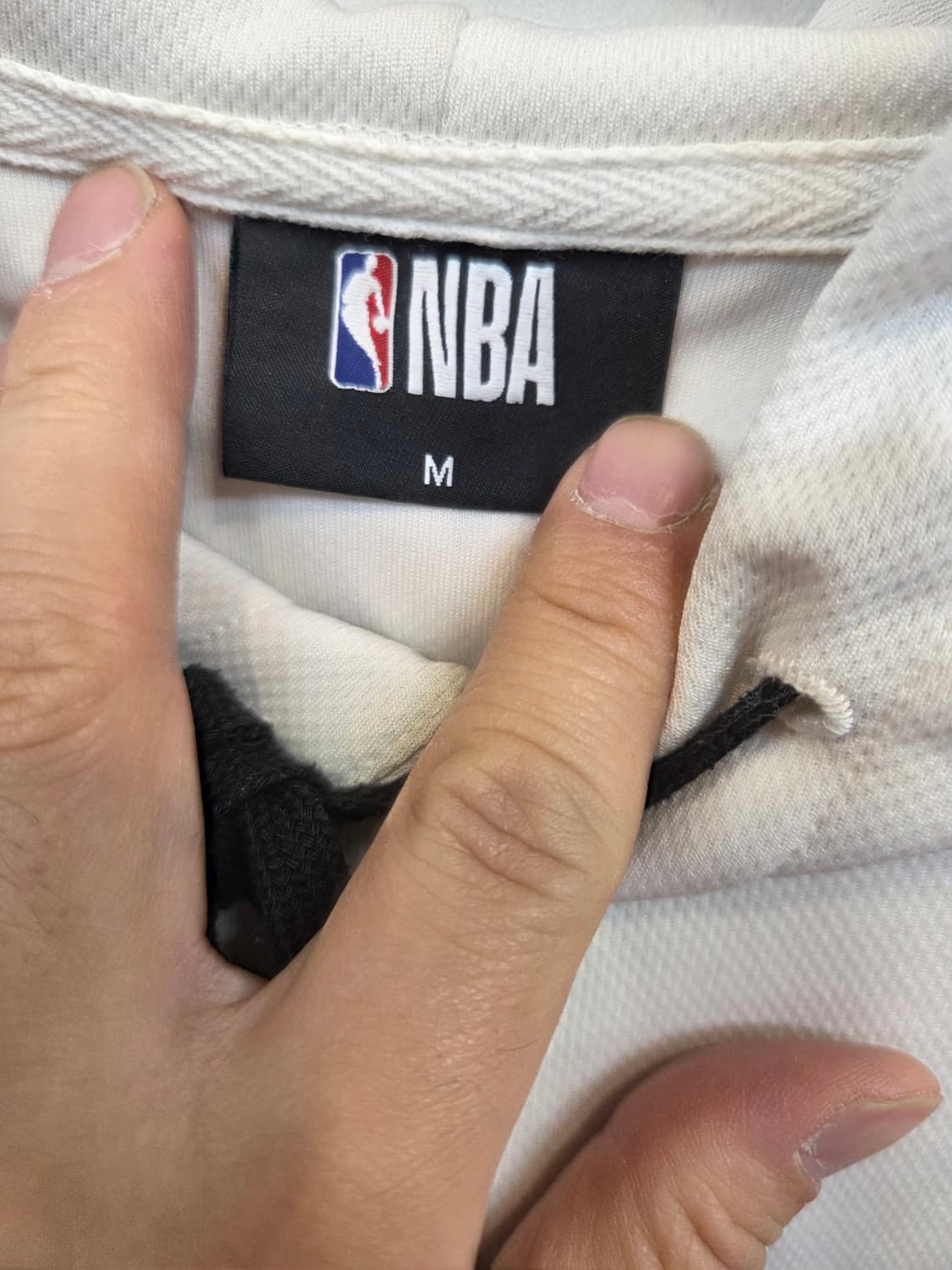 Nba la 레이커스 빈티지 후드 져지반팔 m 상품이미지4