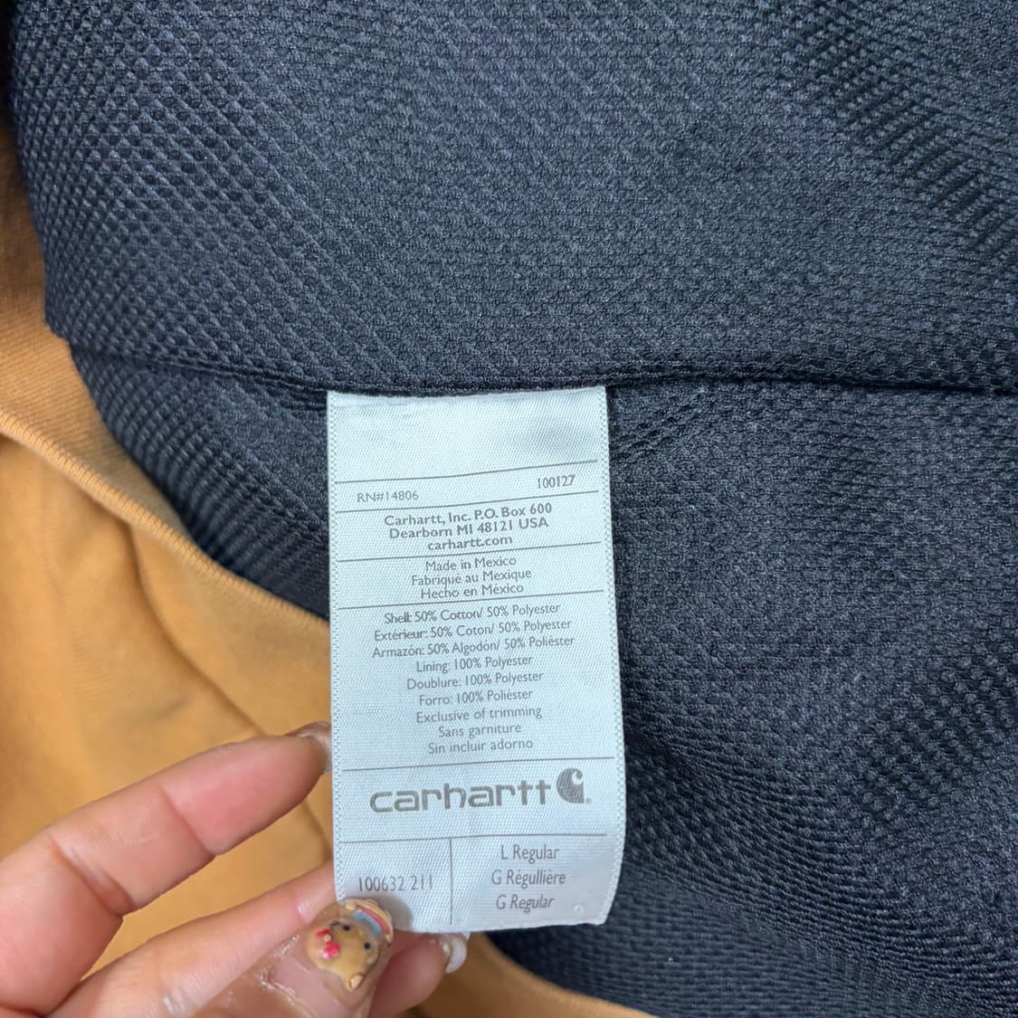 칼하트 써멀 후드집업[2335] 상품이미지7