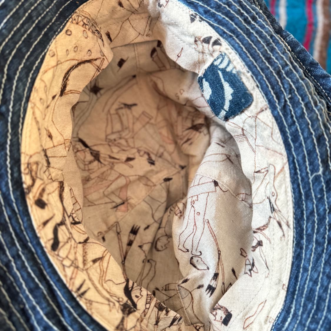 S-M) 비즈빔  ICT BUCKET DRY DENIM 상품이미지2