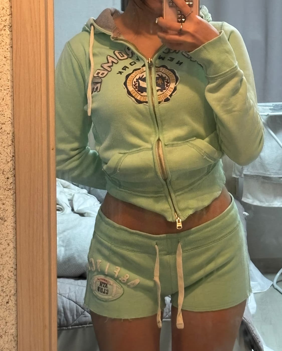 아베크롬비 민트 셋업 상품이미지2