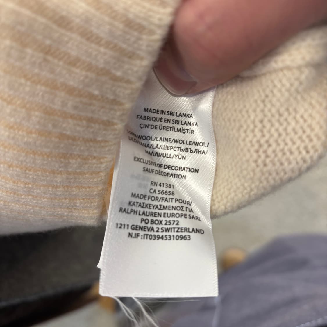 폴로 긴팔 니트 ⭐️894 상품이미지5