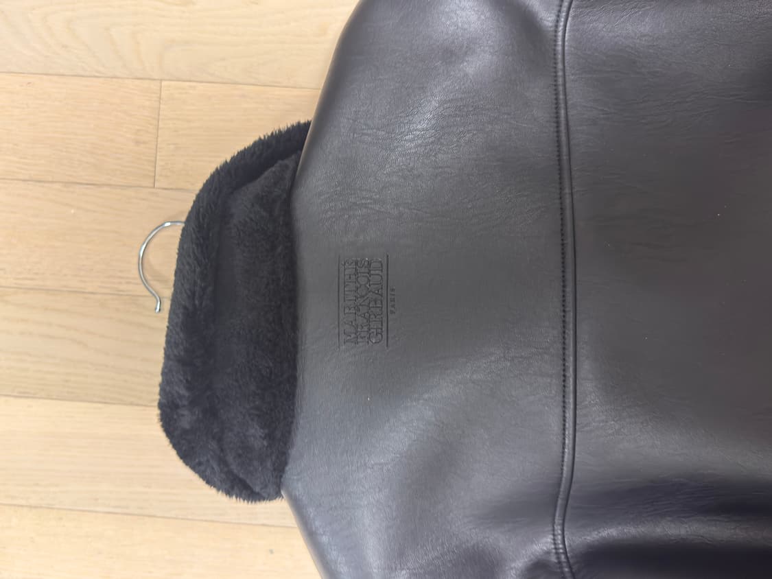 MARITHE / 차은우 픽오버사이즈 무스탕 재킷 / L 상품이미지7