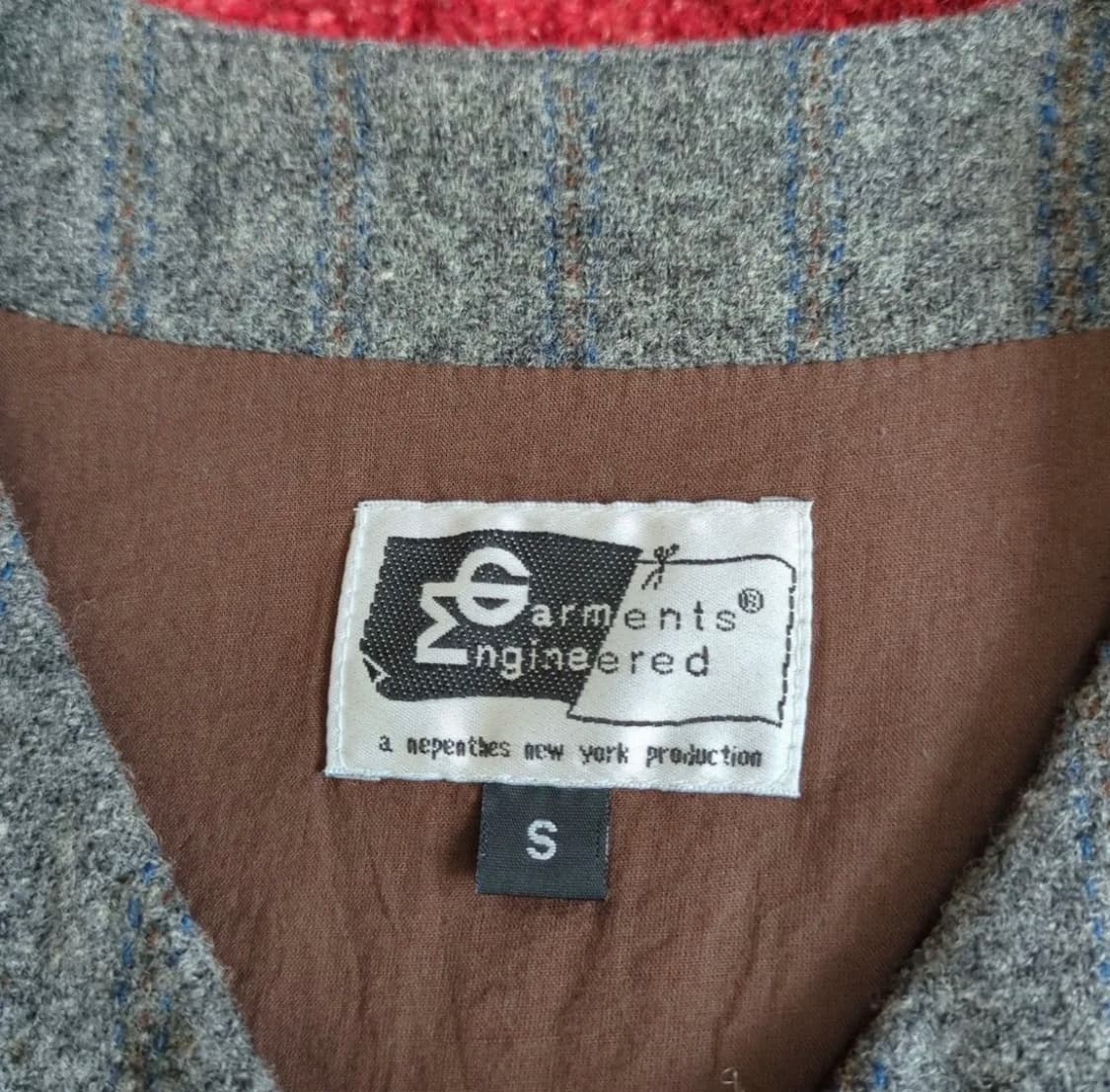 engineered garments 엔지니어드가먼츠 울 베스트 S 상품이미지3