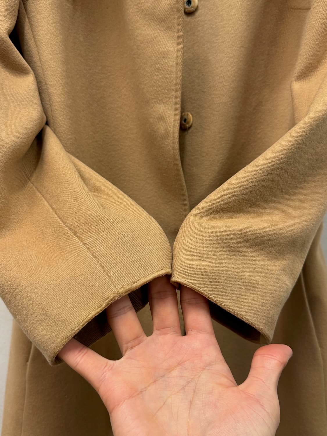 44) Italy Burberry Cashmere Belted Coat 상품이미지5