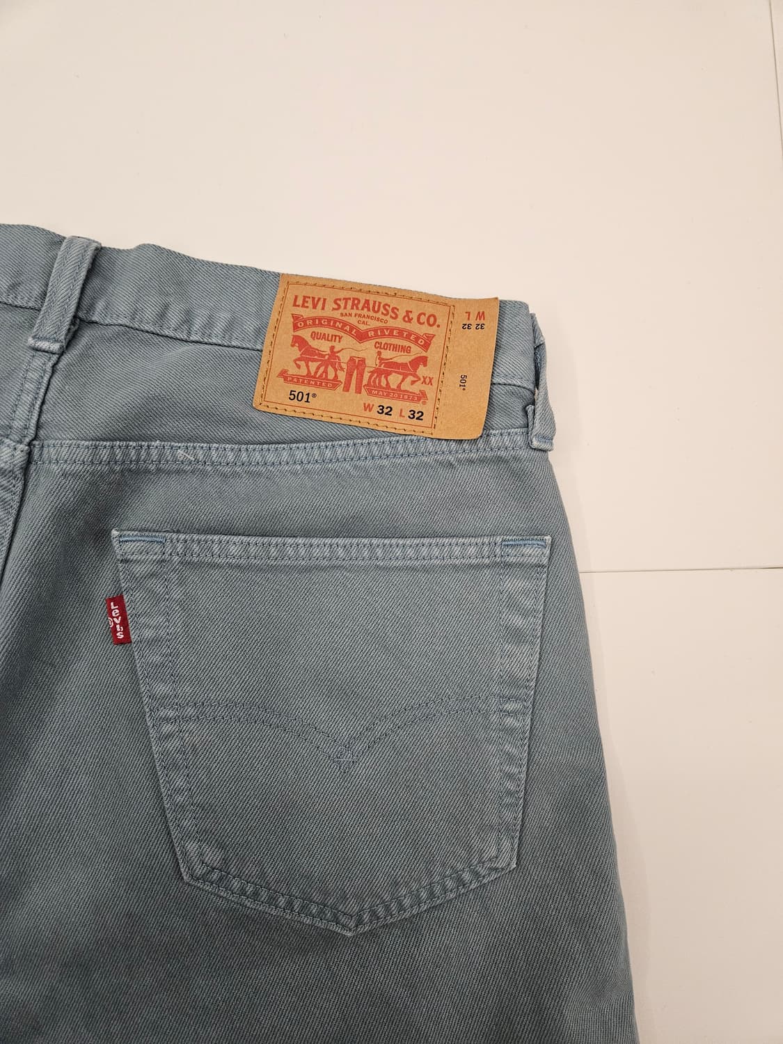 리바이스 501 블루그레이 청바지 W32 L32 상품이미지7