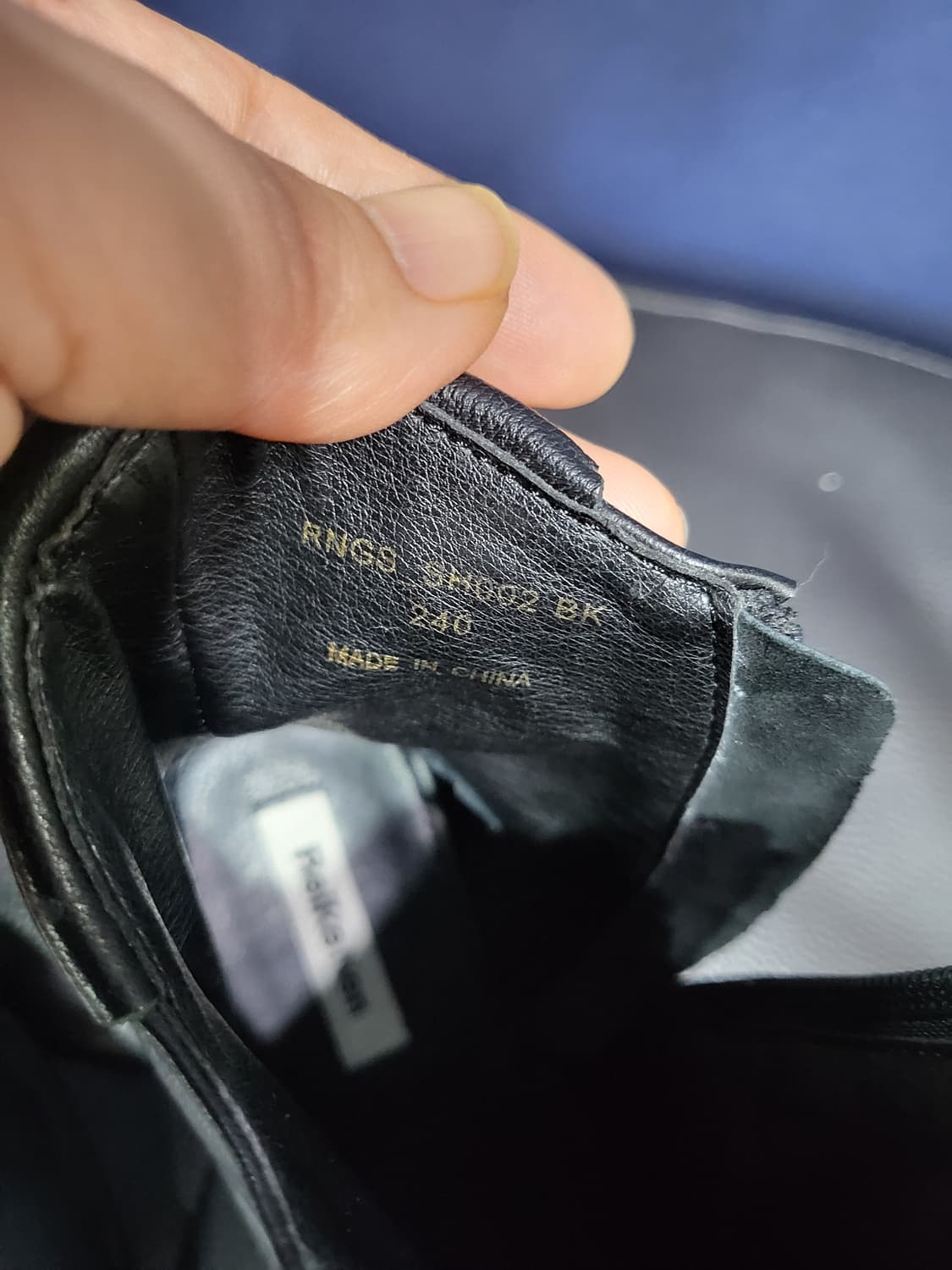 레이크넨 양가죽 앵글부츠 상품이미지8