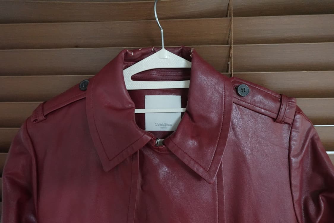 페이크 레더 자켓 상품이미지4