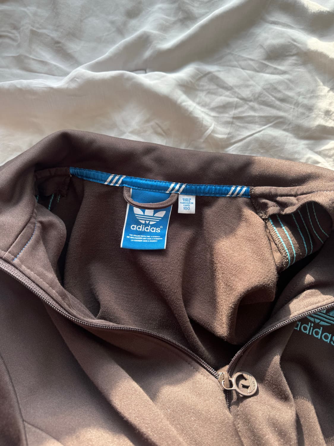 아디다스 유럽 트랙탑 브라운 져지  상품이미지6