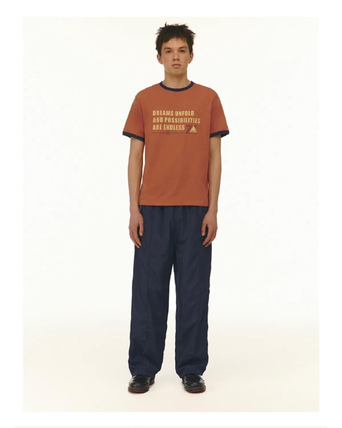 Teket 테켓 Unlimited Tee Orange 반팔티 S size 상품이미지4
