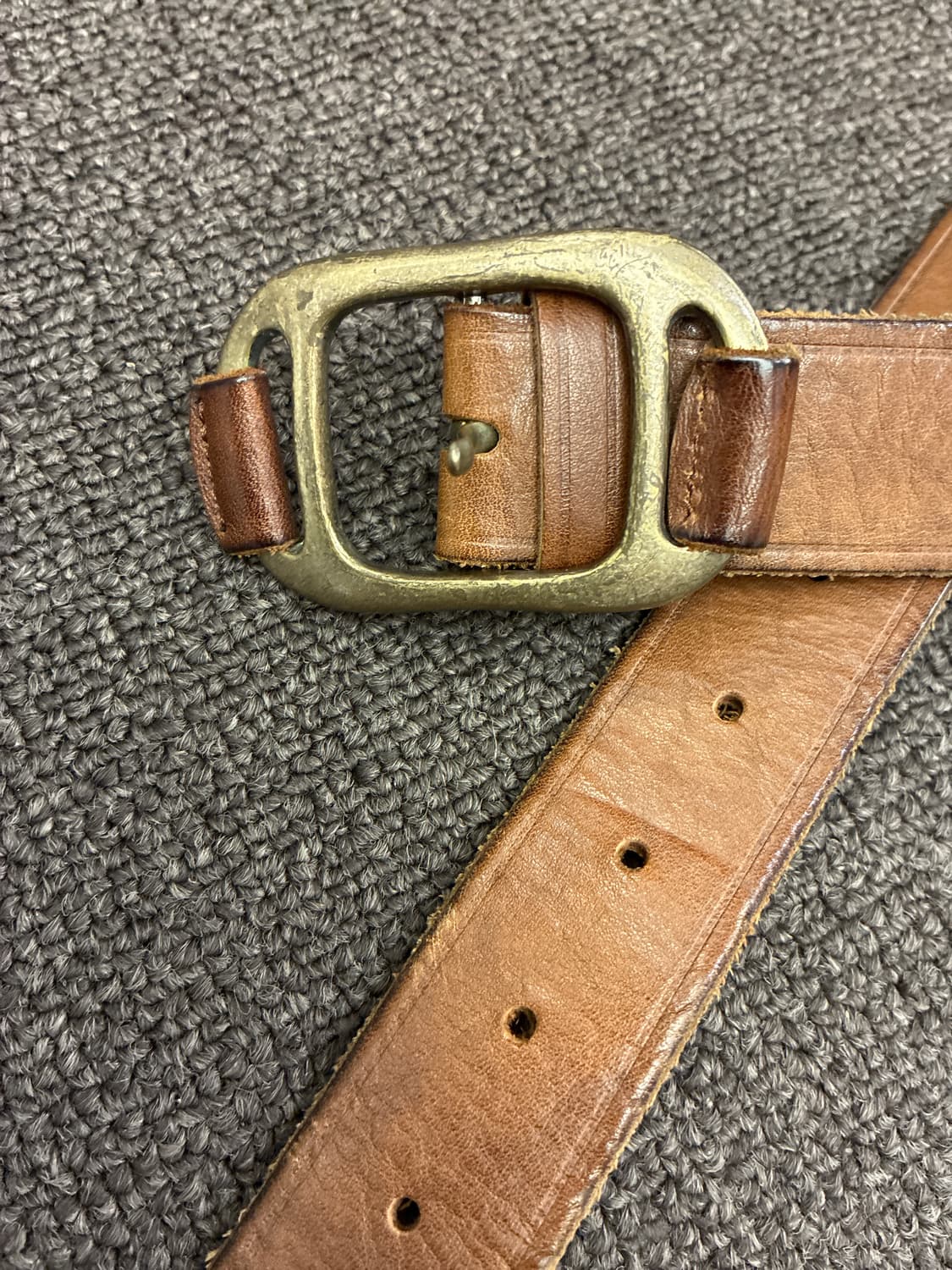 Japanese vintage 여성 웨스턴 가죽 벨트 상품이미지2
