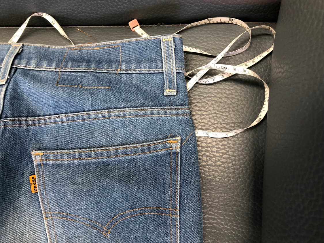 80s 리바이스 오렌지탭 517 부츠컷 USA 허리33 둘레82 상품이미지4