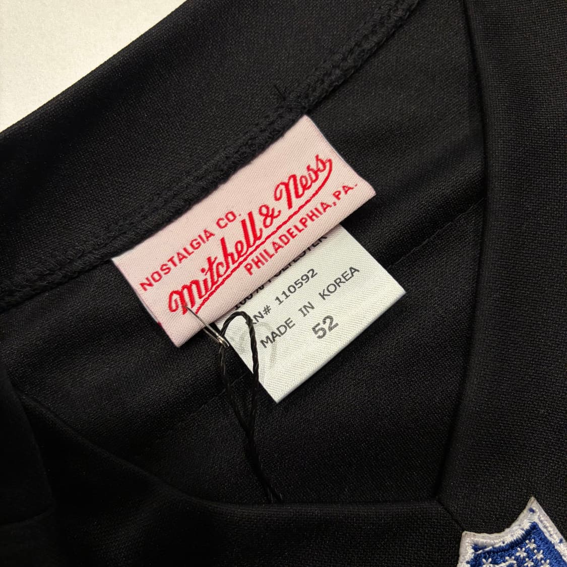 [52] 미첼앤네스 21 디온샌더스 NFL 블랙 저지 반팔 D95 상품이미지4