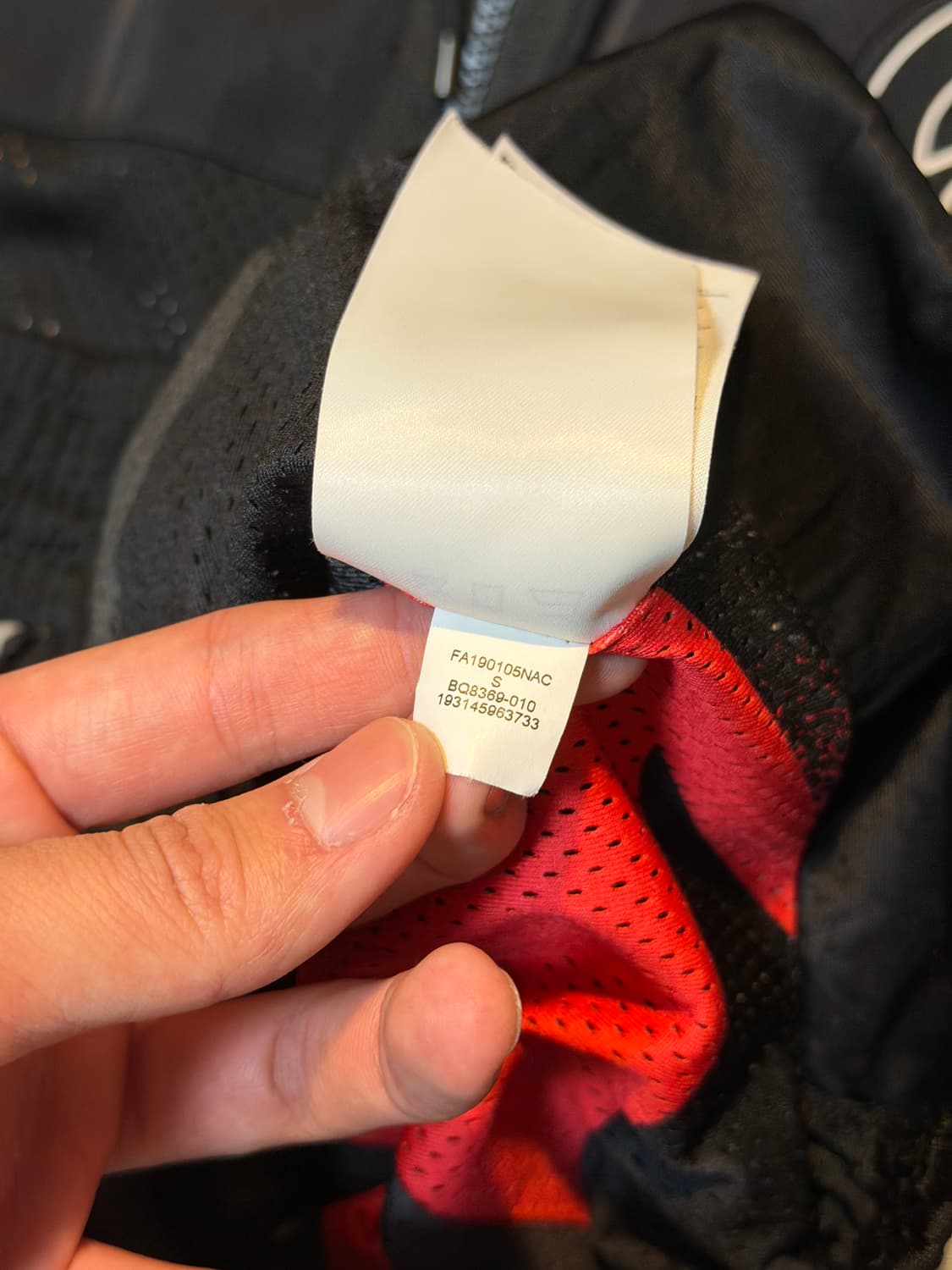 조던 X 파리생제르망 에어수트 져지 자켓 블랙 상품이미지8