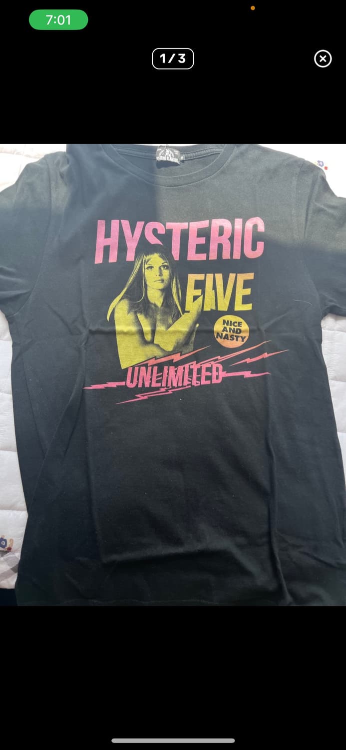 히스테릭 글래머 반팔 상품이미지1