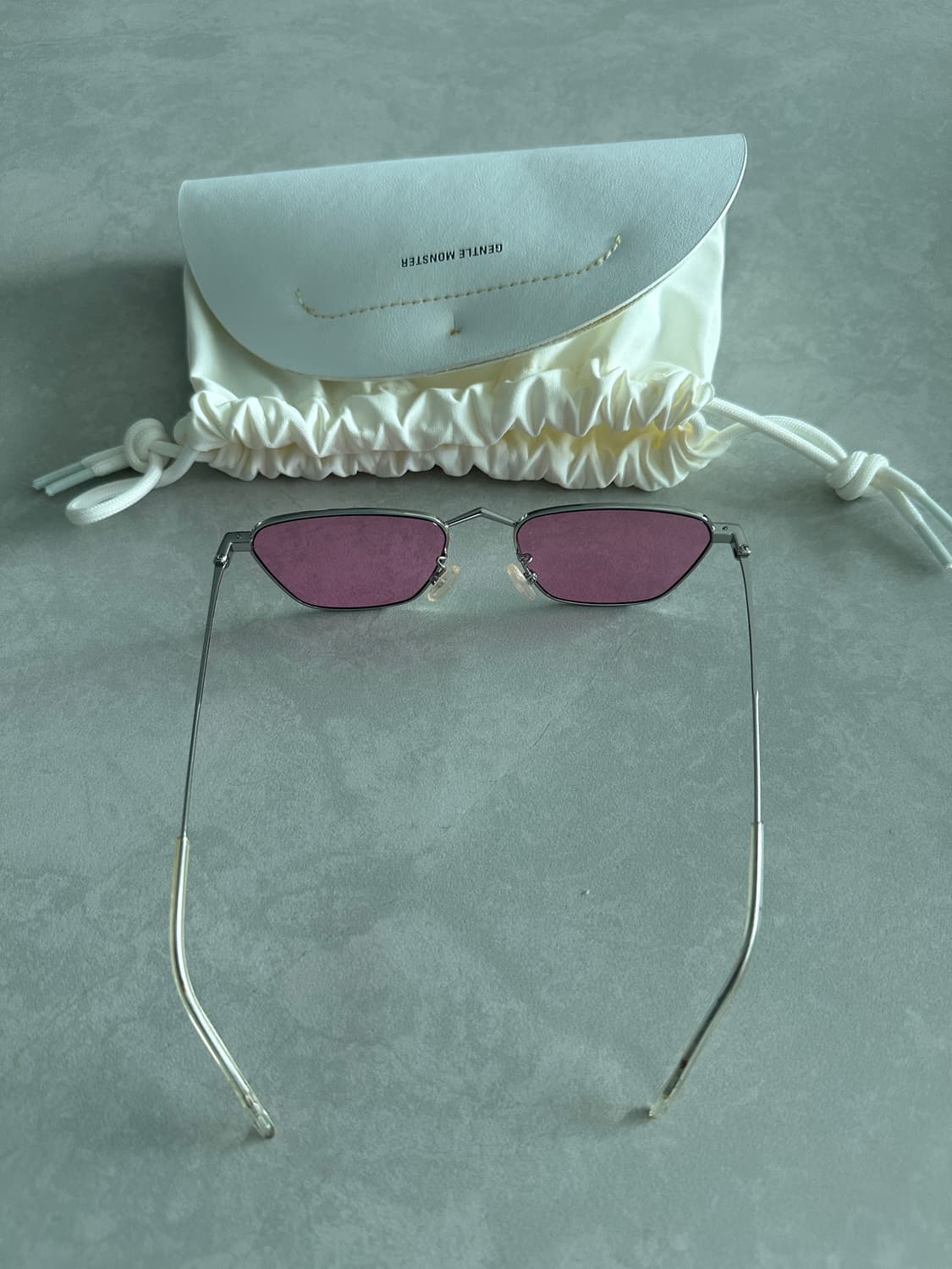 젠틀몬스터 크롬소다 핑크 틴트렌즈 선글라스 상품이미지5