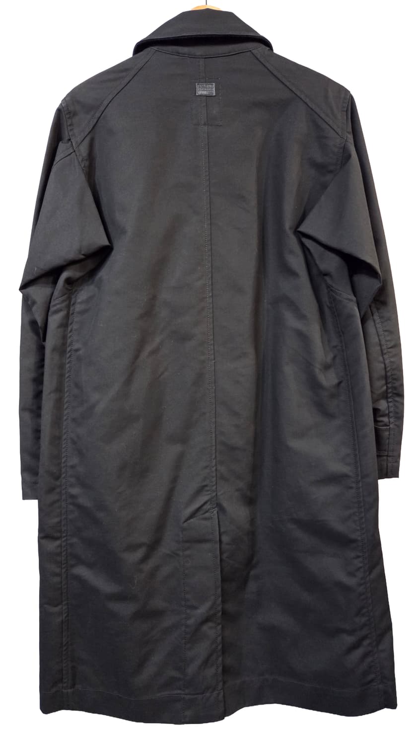 G-STAR 블랙 롱 트렌치 코트(S) 상품이미지2