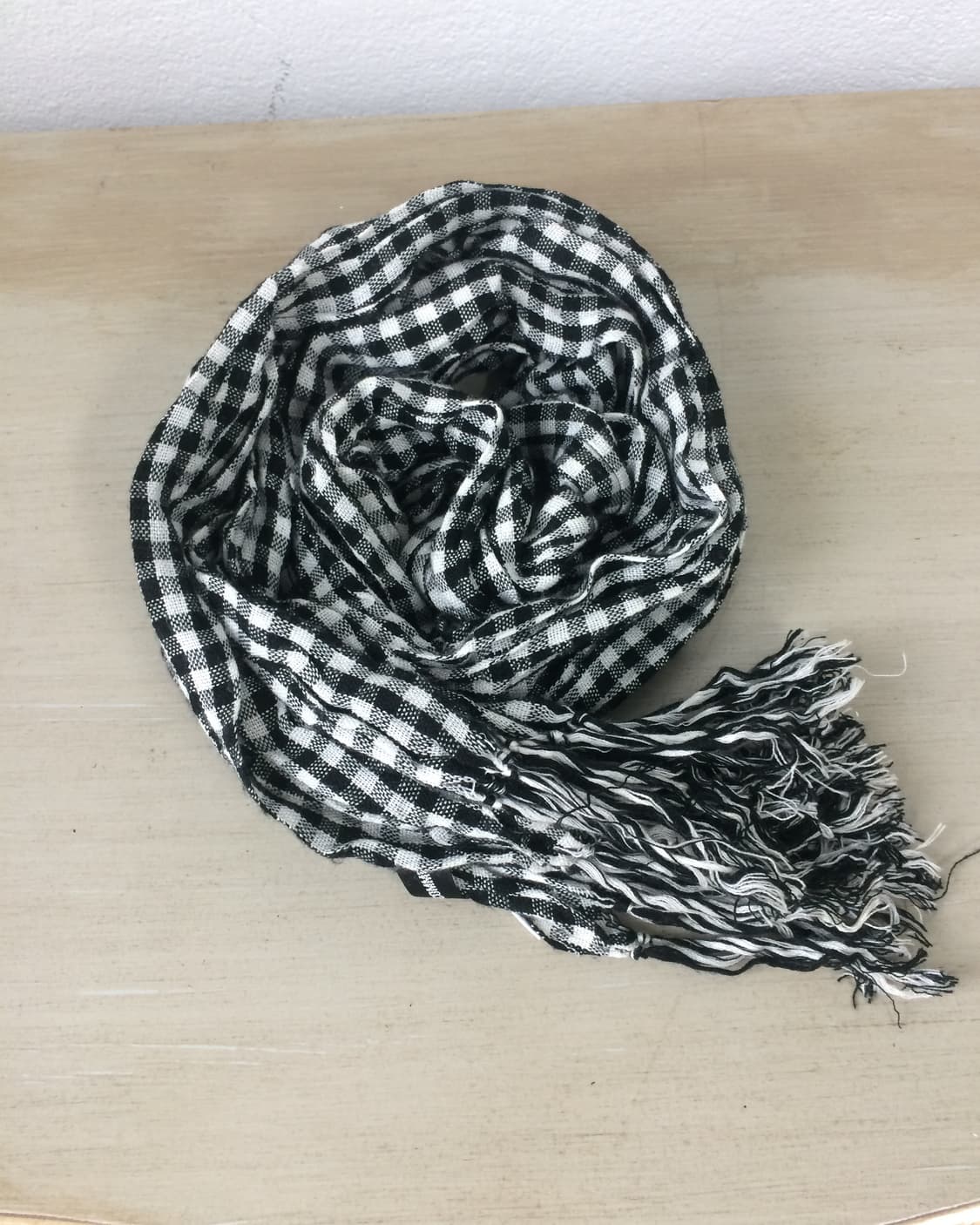 check pattern scarf 상품이미지4