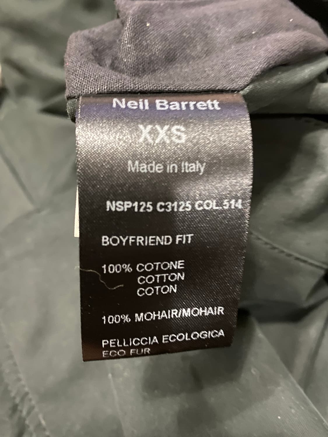 닐바렛 모헤어 야상 판매 상품이미지6