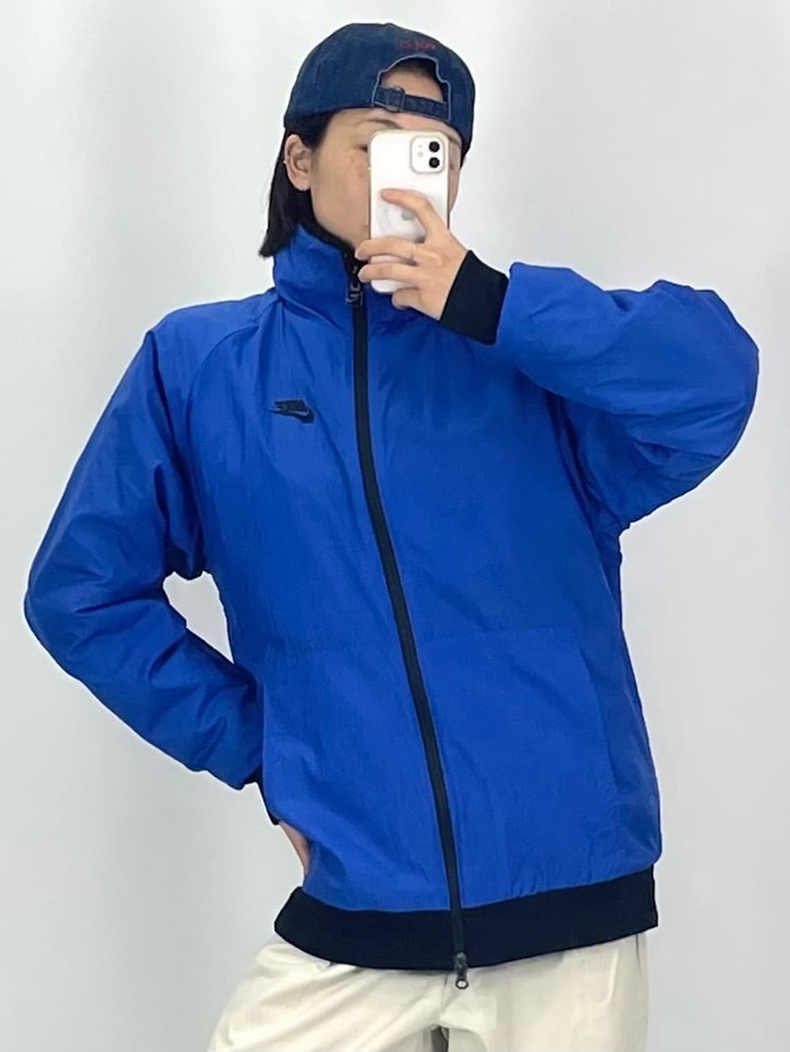  [XL]나이키 리버시블 블루 패딩  상품이미지4