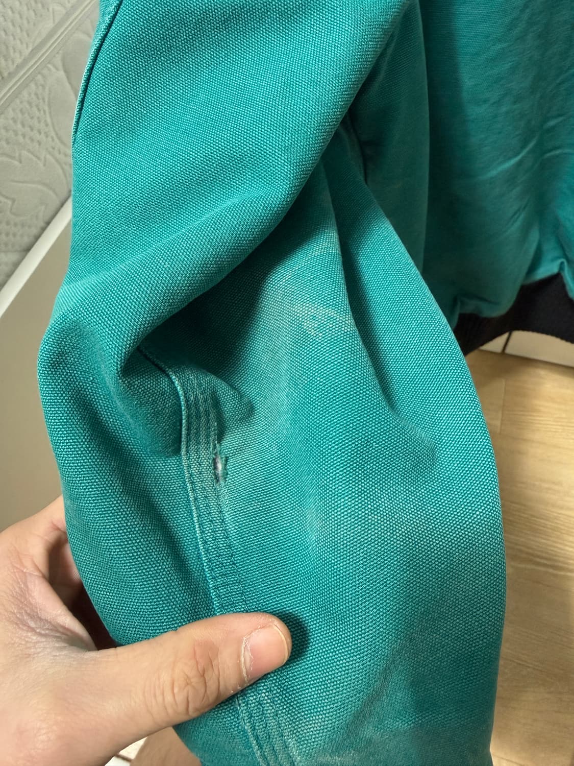 칼하트 자동차 자수 그린색 데님 자켓 상품이미지7