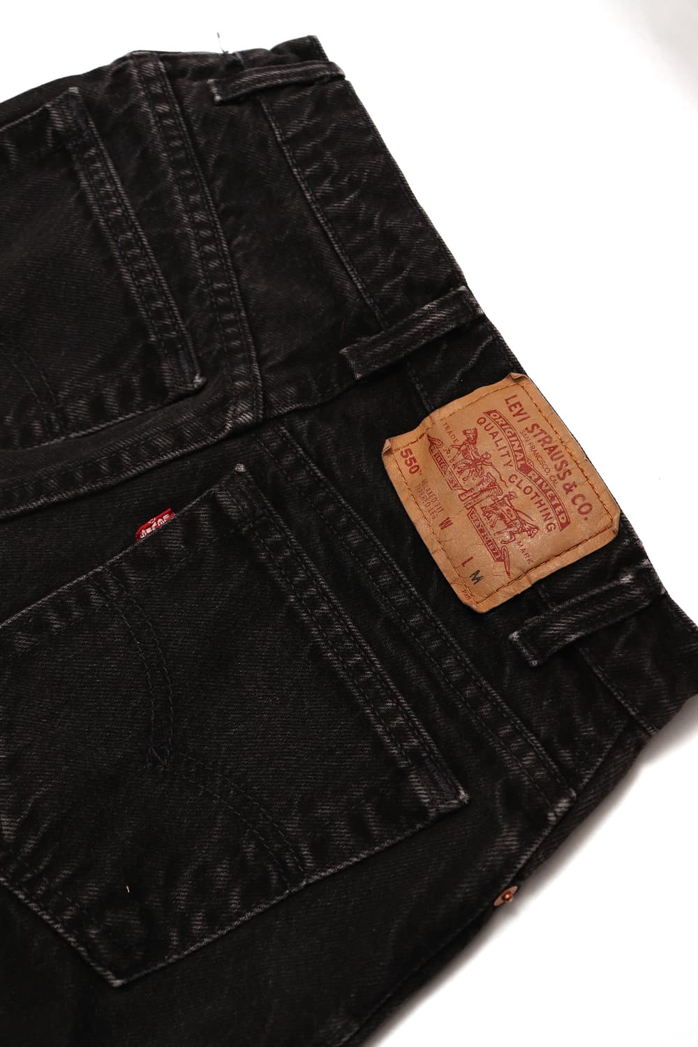 90s LEVIS 550 USA MADE 릴렉스핏 테이퍼드 레그 진 상품이미지8