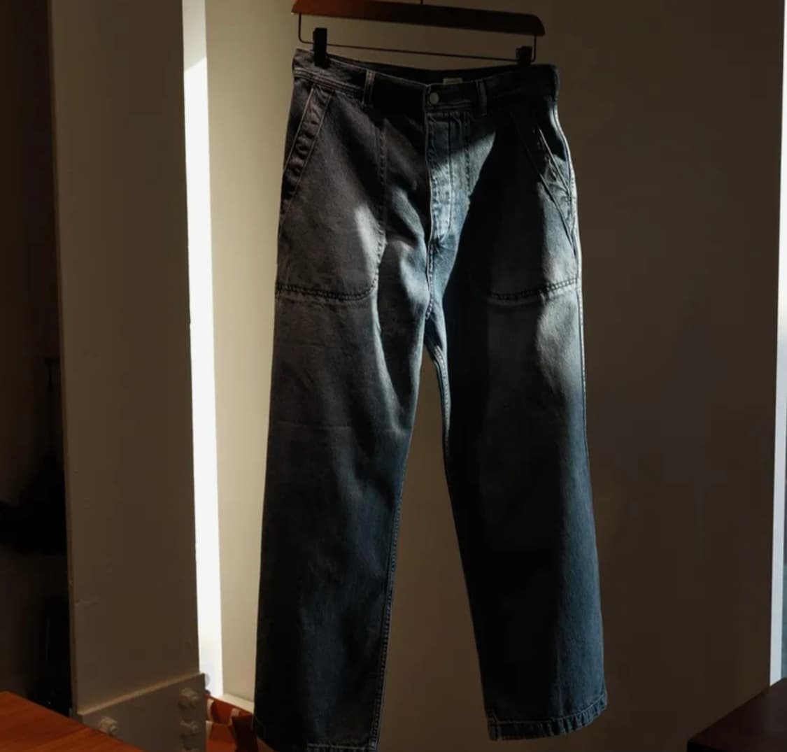 본로우 40s USN DENIM TROUSERS 3사이즈 새상품 상품이미지1
