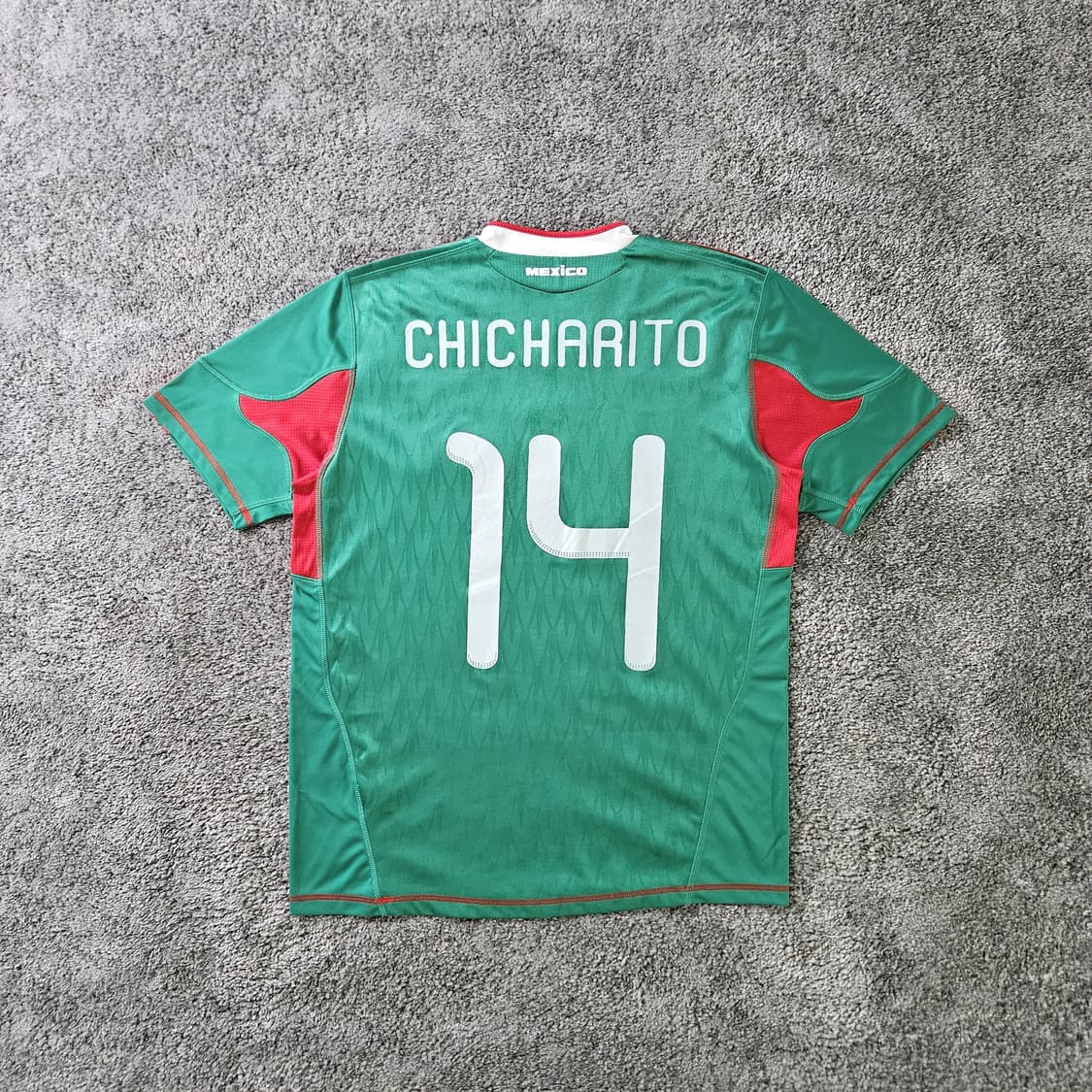 [무료배송] Adidas 멕시코 치차리토 14 축구 유니폼 상품이미지4