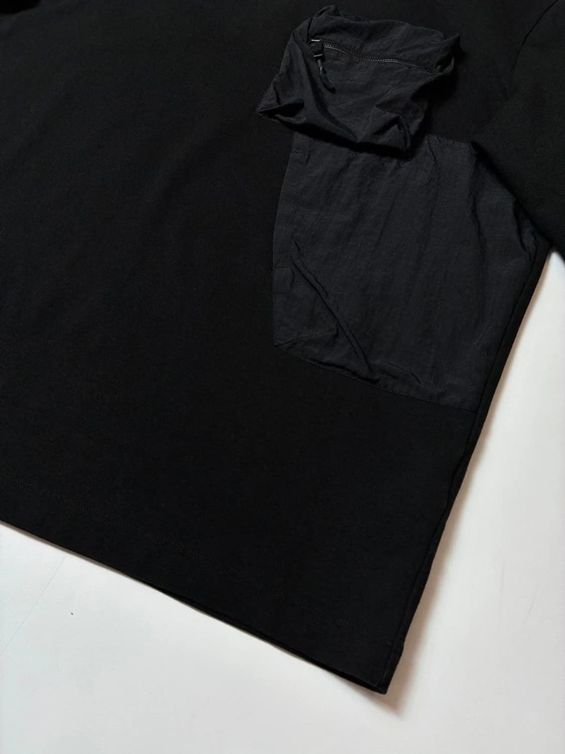 시스템 22SS 오버핏 나일론 배색 포켓 반팔 티셔츠 PN9692 상품이미지3