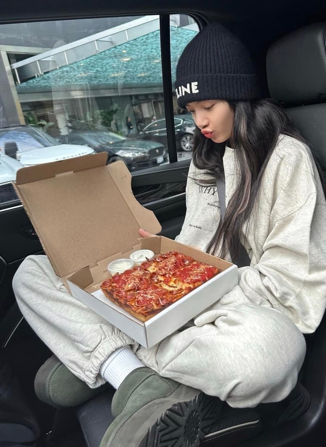 셀린느 비니 네이비 상품이미지3