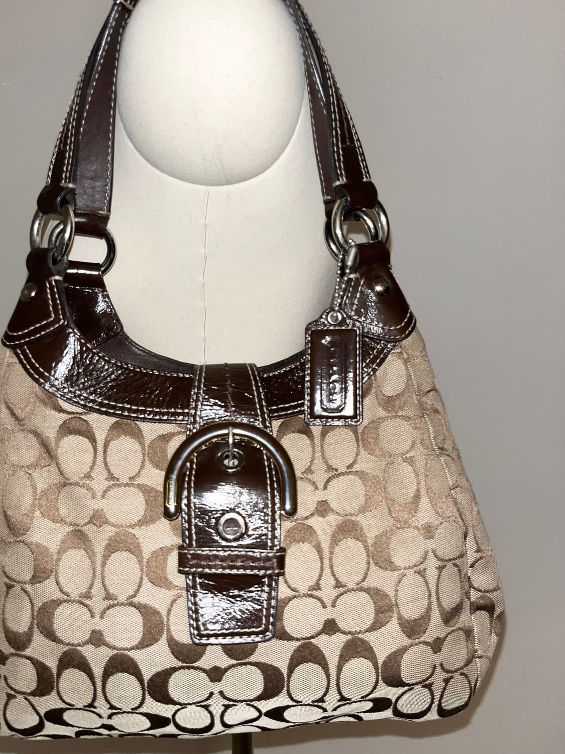 📦Coach basic vintage shoulder bag 상품이미지6