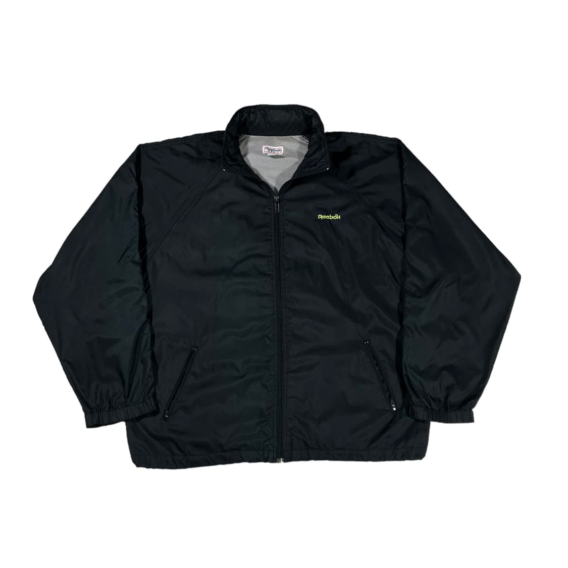 리복 빅로고 블랙 바람막이 자켓 상품이미지3