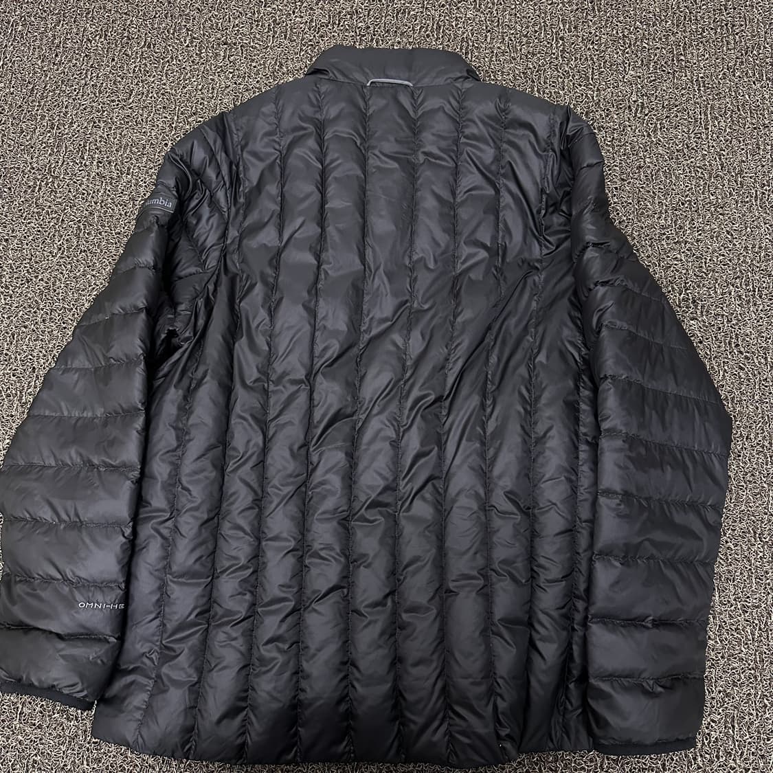 컬럼비아 구스다운 패딩 점퍼 블랙 XL 상품이미지4