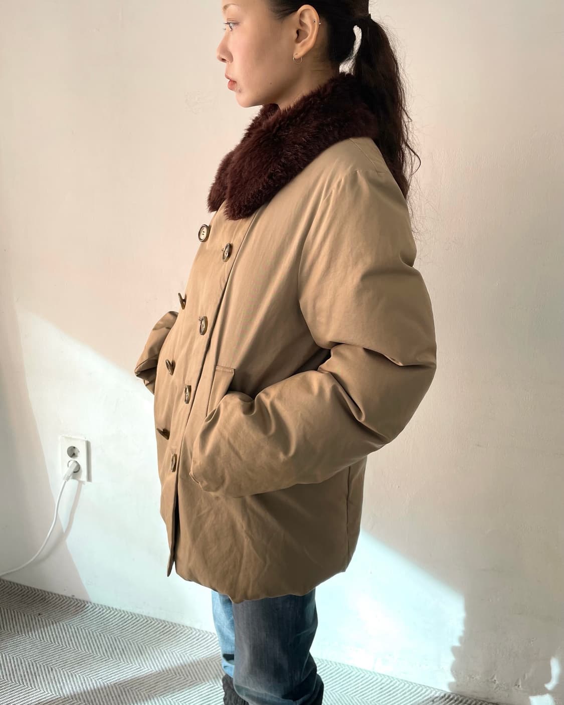 ZUCCA 패딩 코트 자켓 상품이미지1