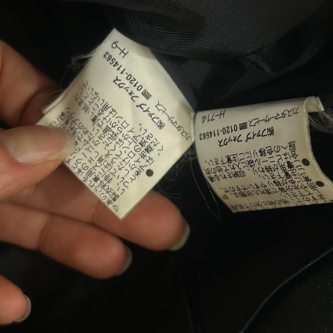 Vintage 블랙 일제 리얼 레더 자켓 상품이미지6