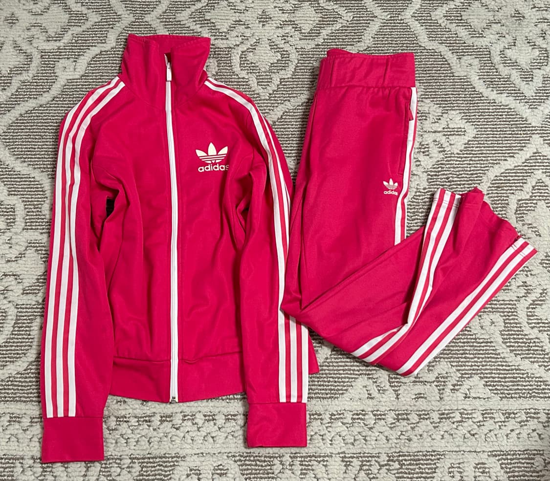 아디다스 핑크 유로파 셋업 져지 팬츠  상품이미지1