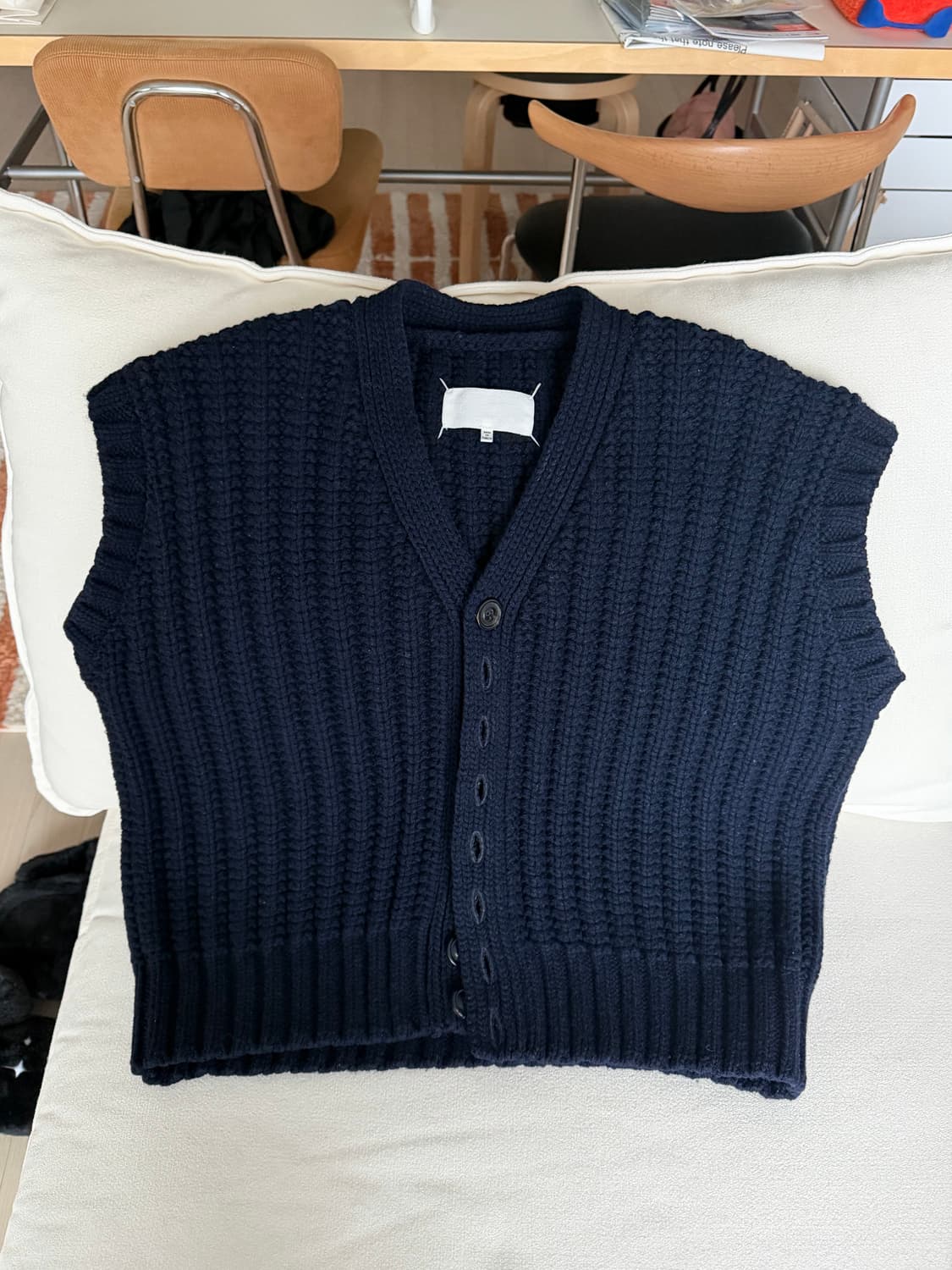 마르지엘라 니트 조끼 상품이미지1