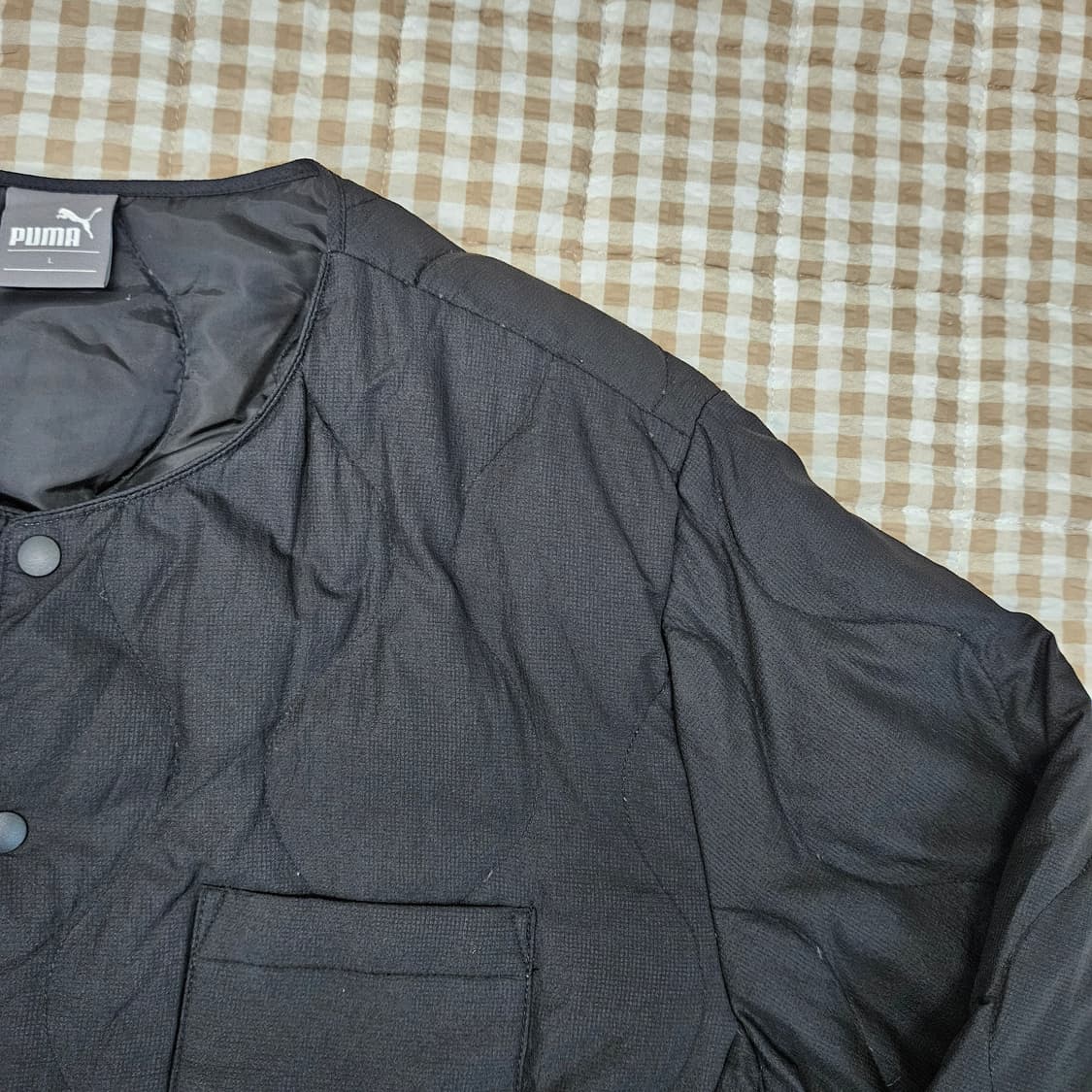 푸마 오리털 경량패딩 남자100~105 상품이미지3