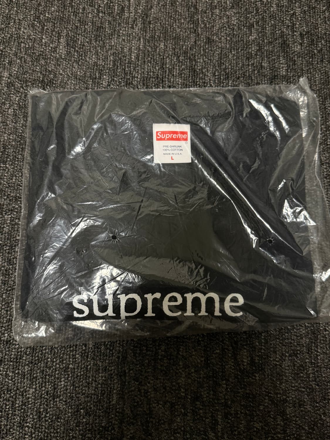 [L] 슈프림 Fuck With Your Head 반팔티 블랙 상품이미지1