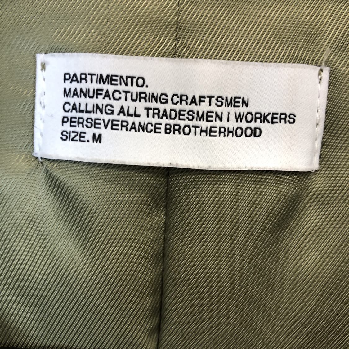 파르티멘토 피쉬테일 3M 신슐레이트 M65 파카 M  상품이미지6