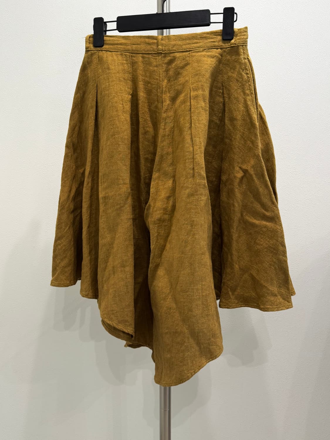 캐피탈 린넨 사선 와이드 스커트 팬츠 상품이미지2