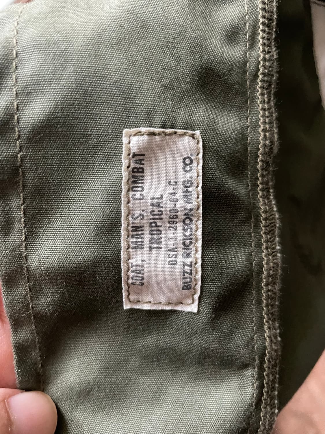 버즈릭슨 정글 퍼티그 자켓 (컴뱃 트로피컬 자켓) 상품이미지8