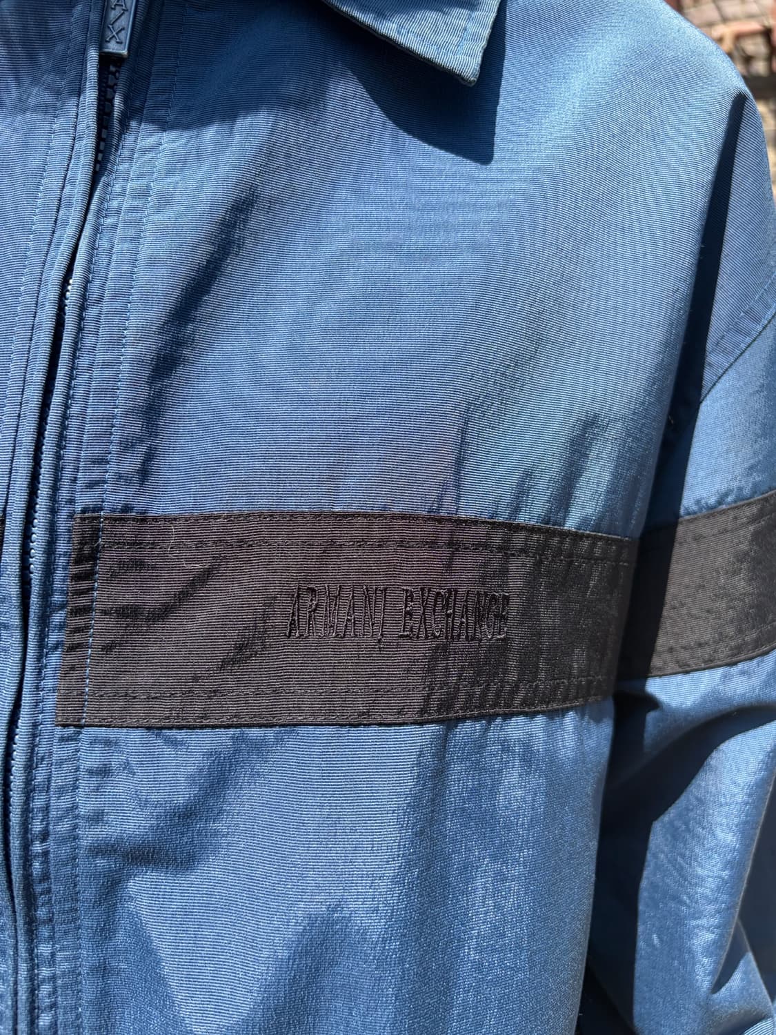 Armani Exchange 배색 나일론 윈드브레이커 S 상품이미지6