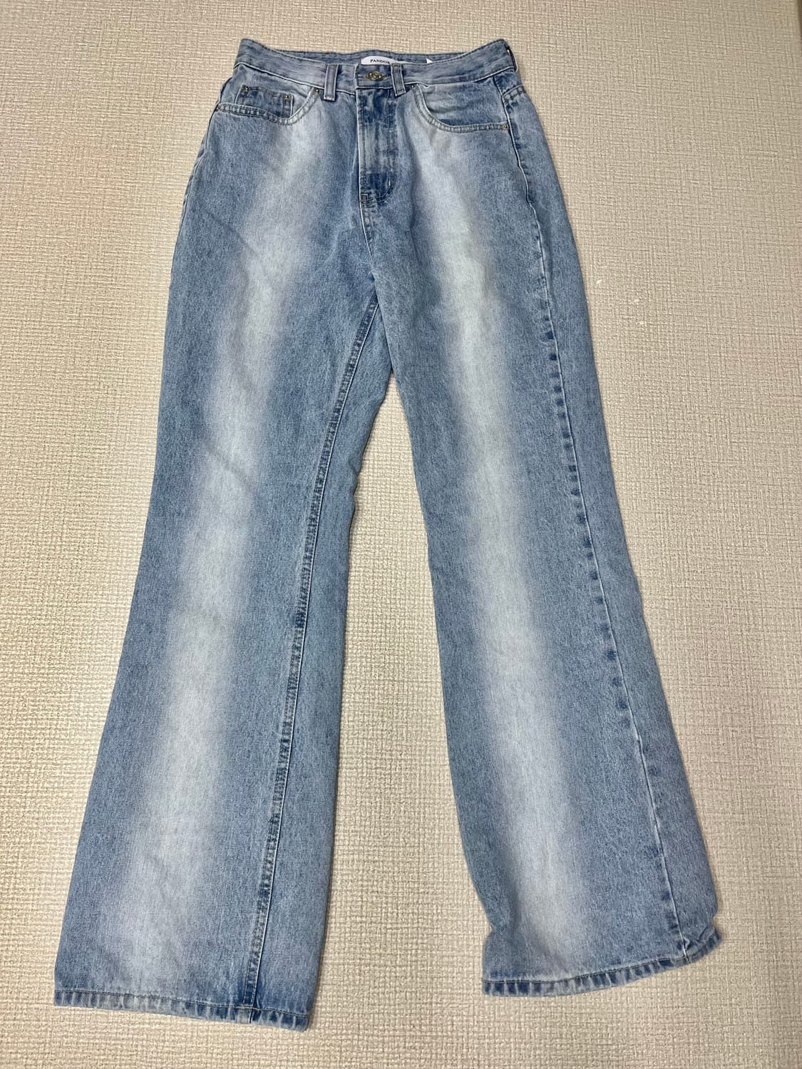 판도라핏 부츠컷 워싱 데님 상품이미지2