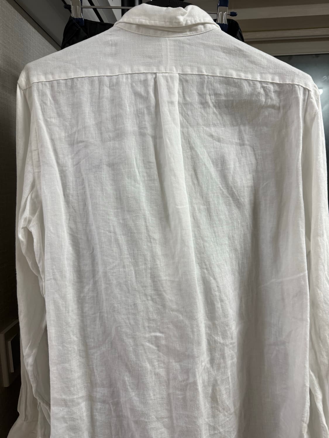 폴로랄프로렌 클래식핏 솔리드 린넨셔츠 L 상품이미지3